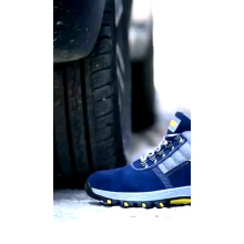 Anti puncture anti static safety shoes with steel toe and steel plate